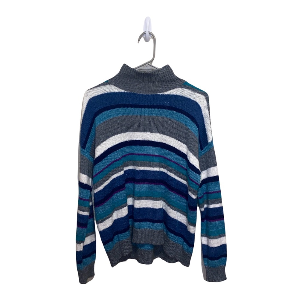 [Chaps] Blue White Soft Sweater 🛍